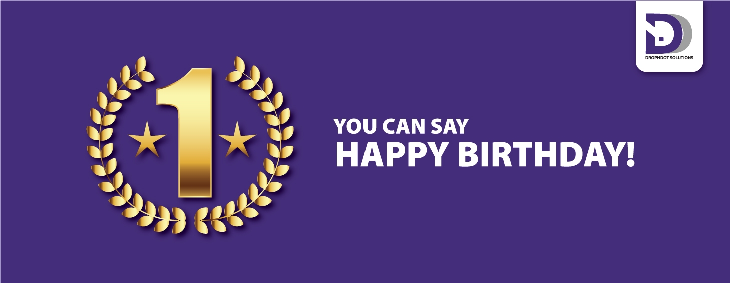 you can say, happy birthday!