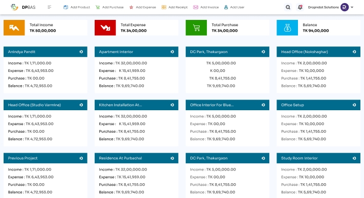 Project Base Accounting Software – DPBAS