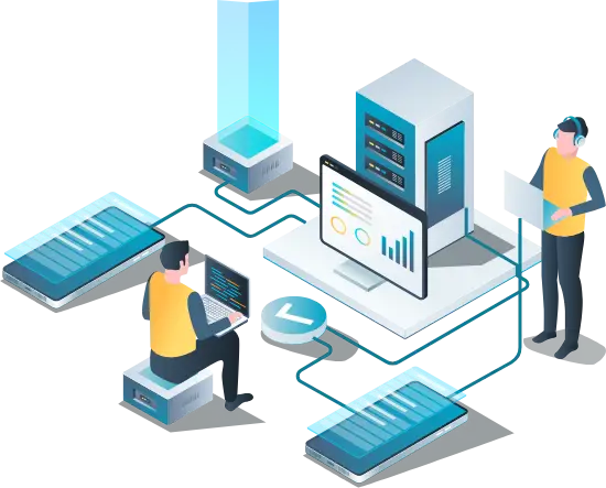 Dropndot Home Banner Vector